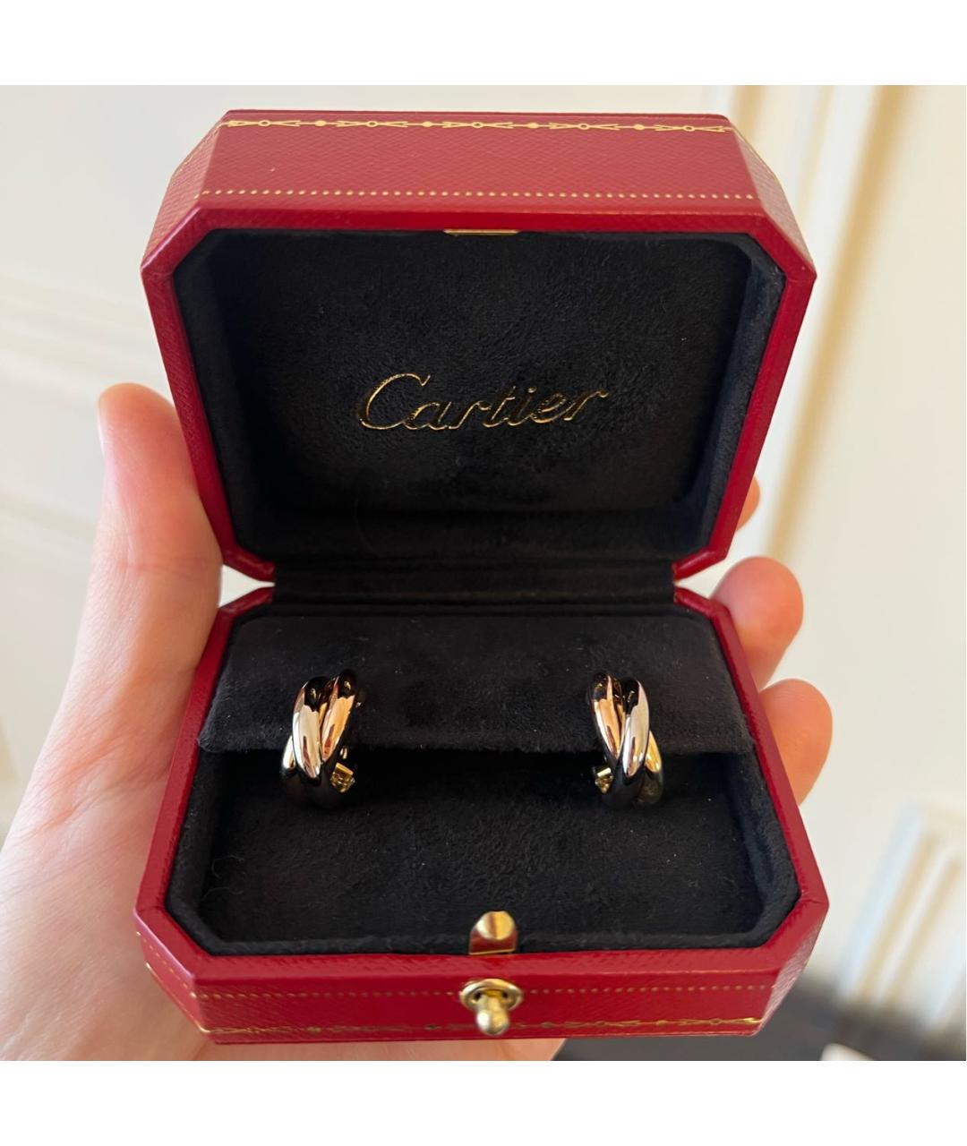 CARTIER Мульти серьги из белого золота, фото 2