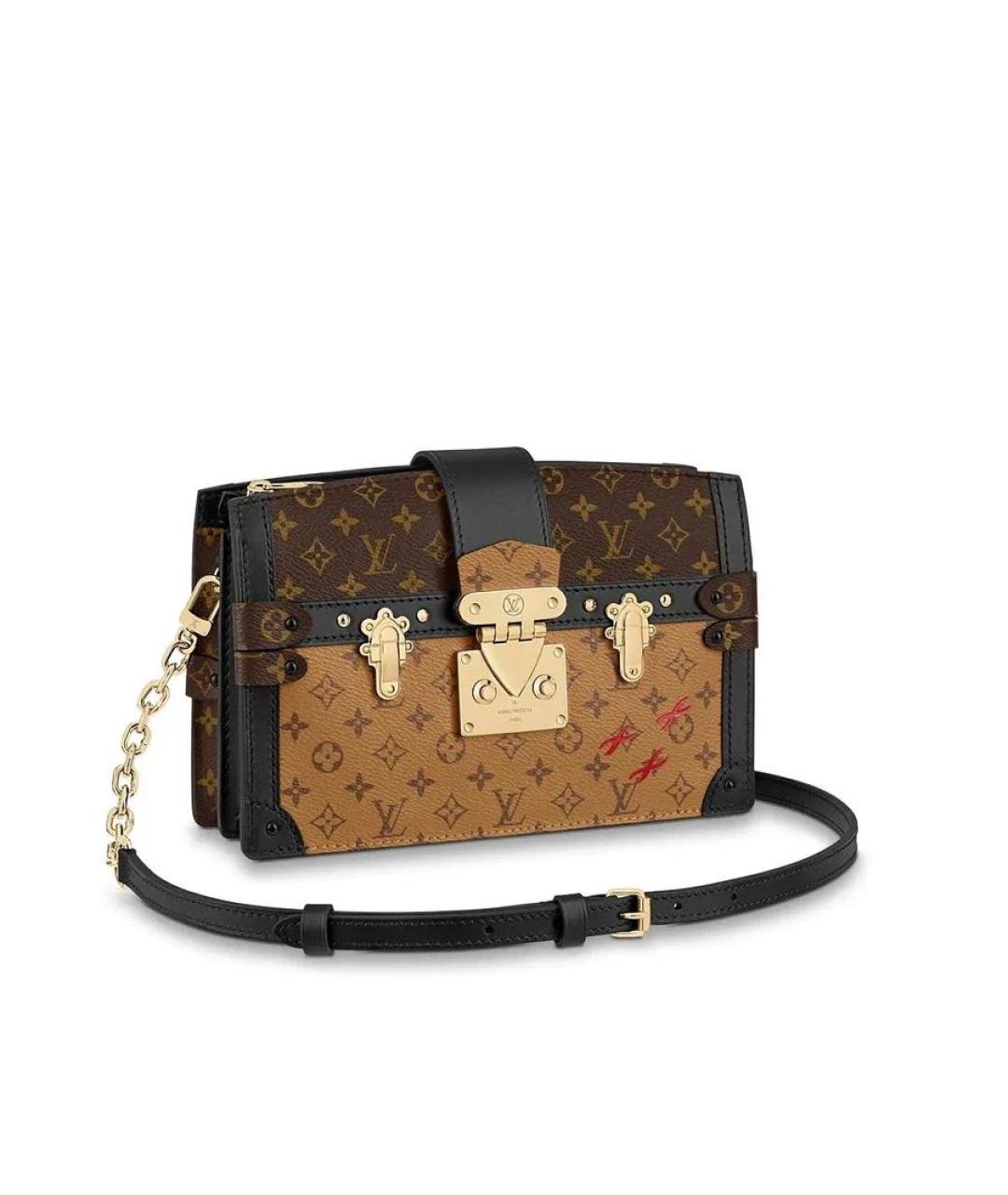 LOUIS VUITTON Коричневая сумка через плечо, фото 1