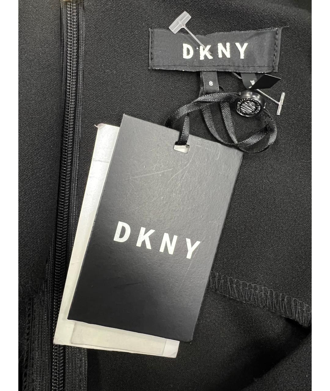 DKNY Черное вечернее платье, фото 3