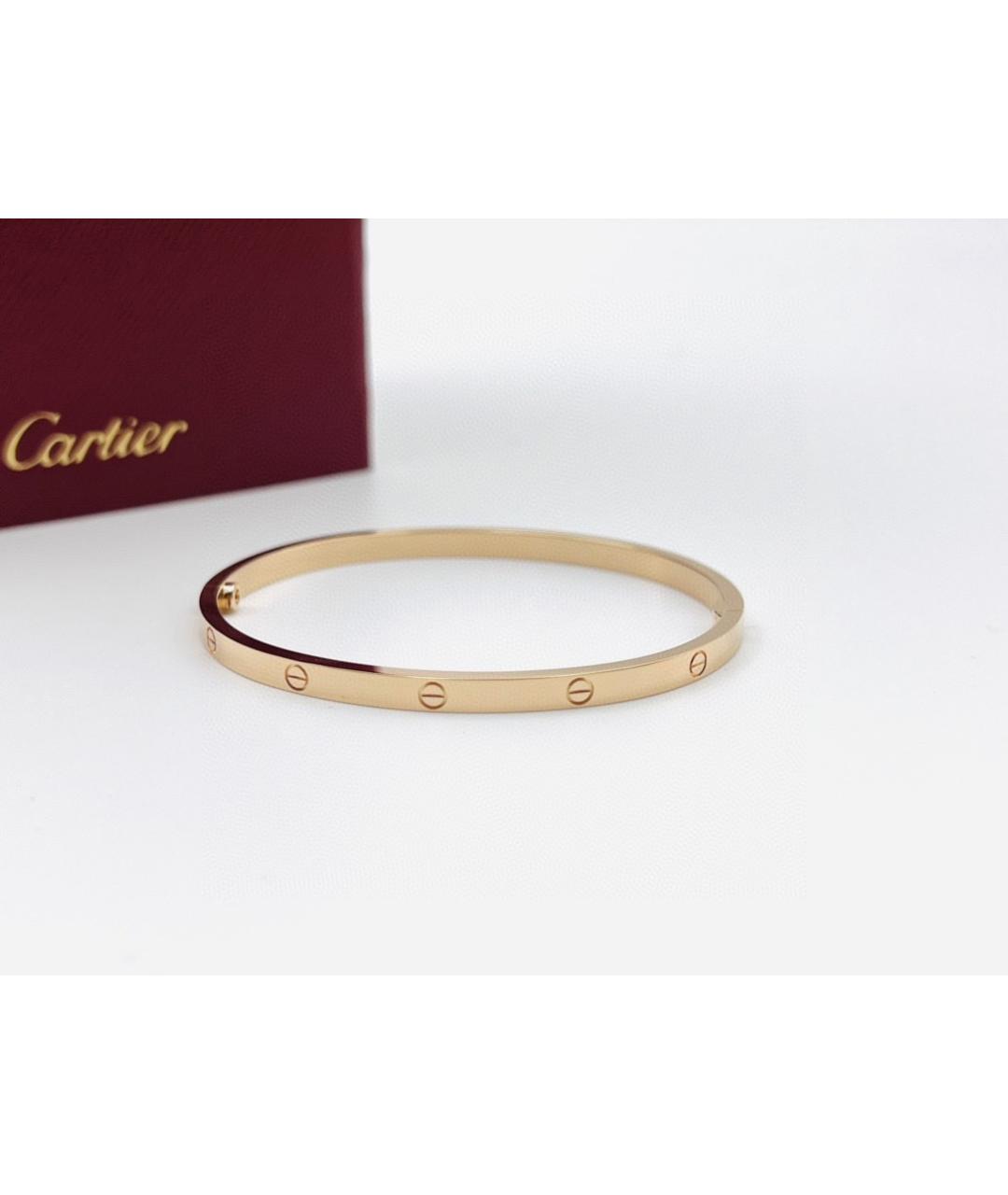 CARTIER Золотой браслет из желтого золота, фото 7