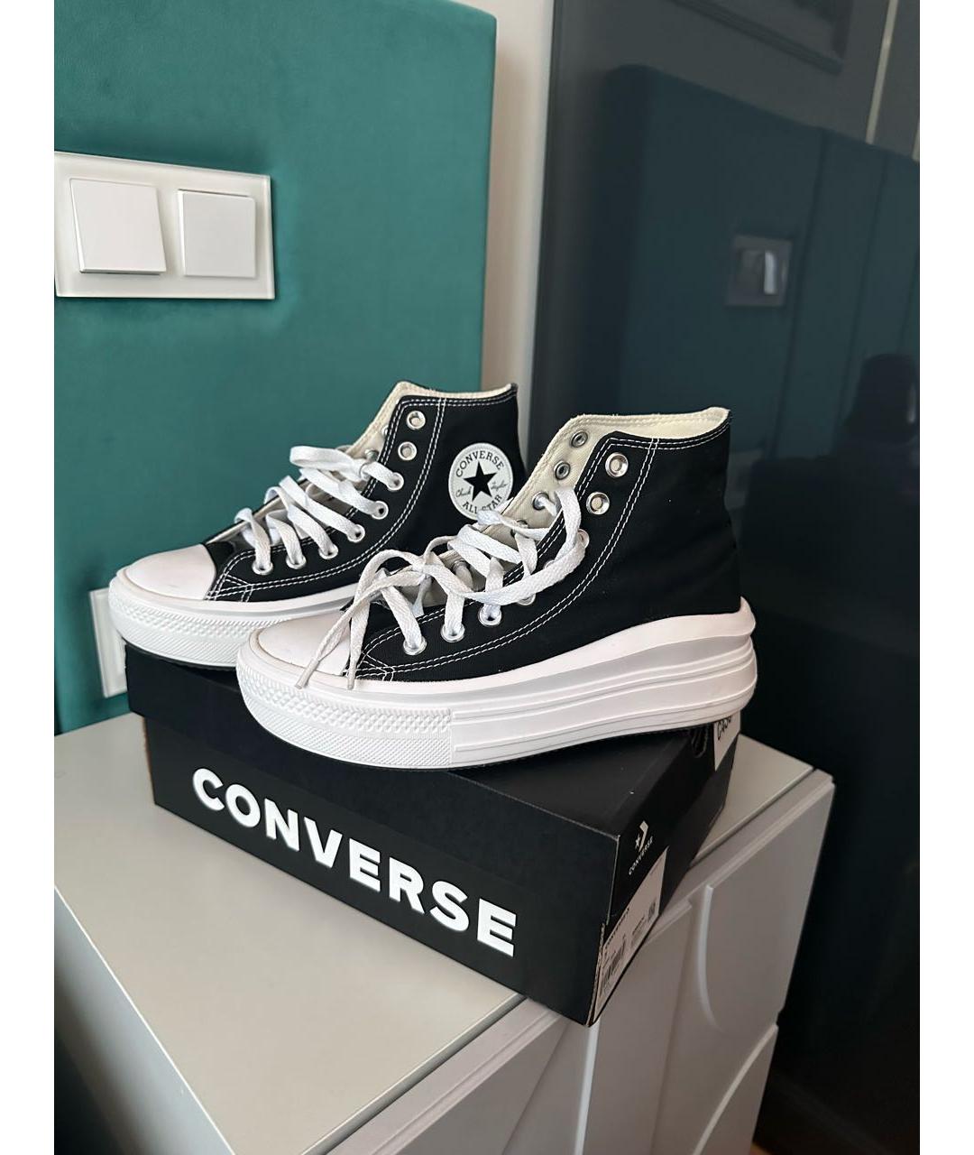 CONVERSE Синие текстильные кеды, фото 4