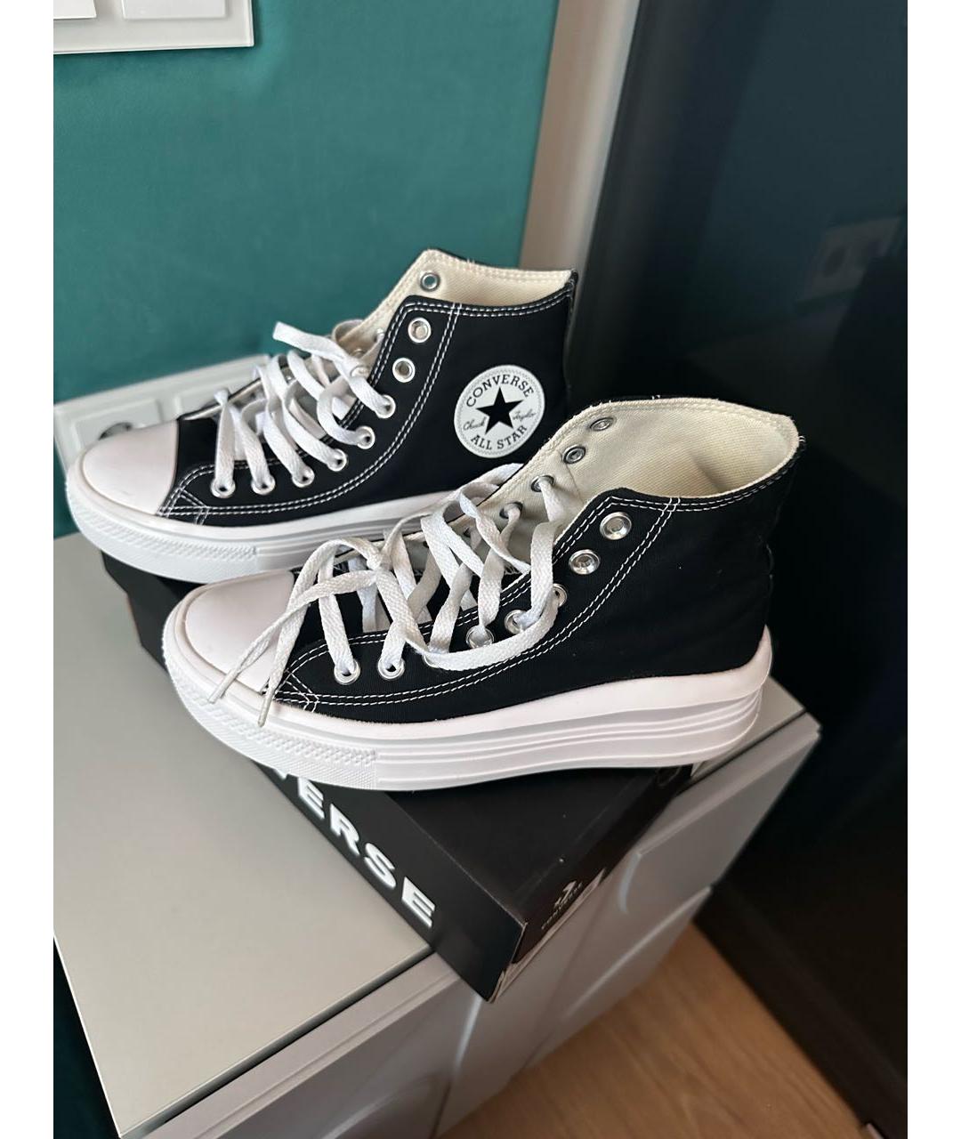 CONVERSE Синие текстильные кеды, фото 3