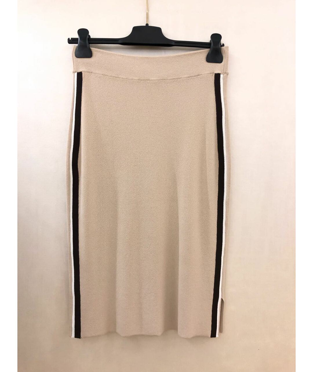 PANICALE Бежевая вискозная юбка миди, фото 6