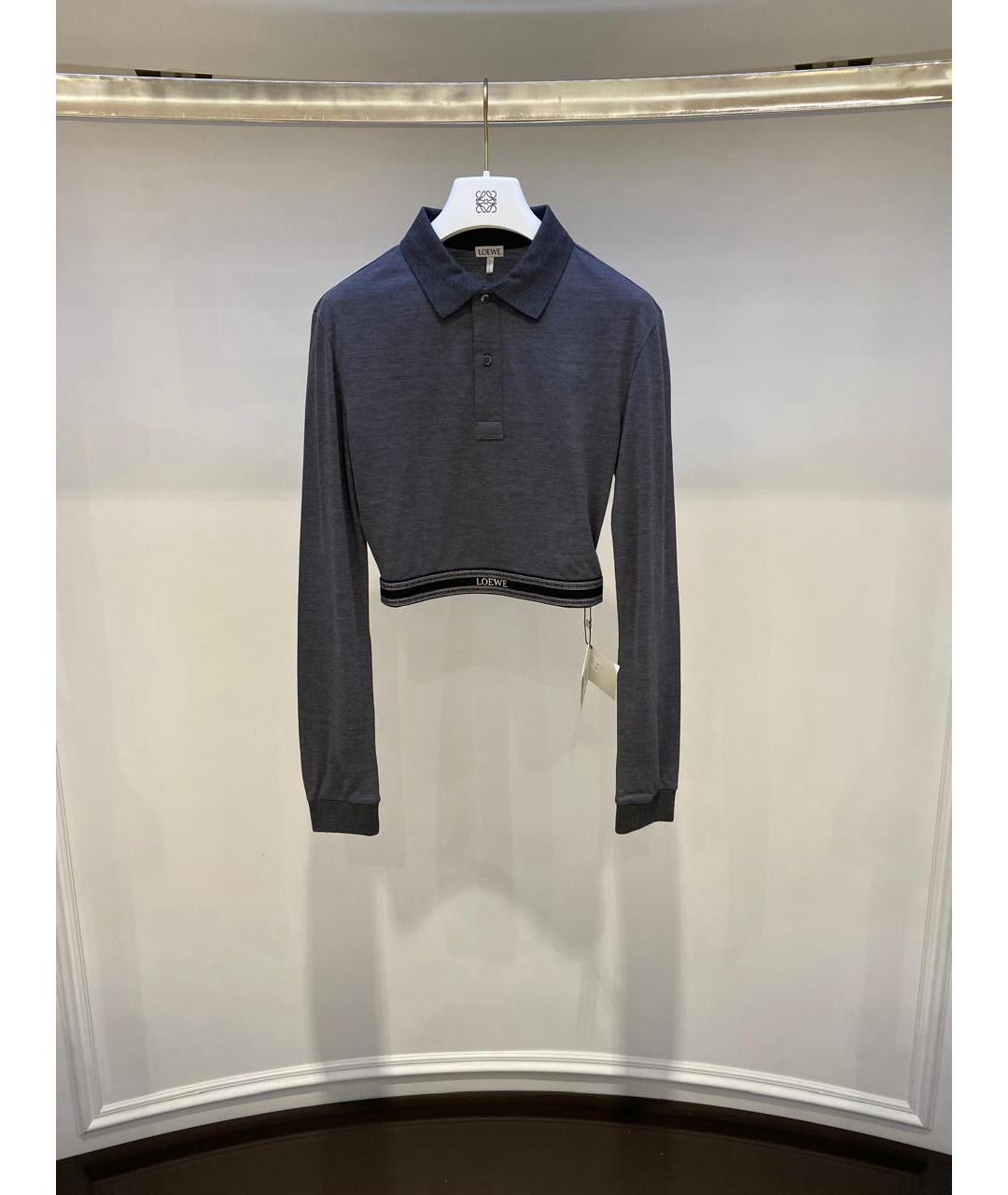 LOEWE Антрацитовый джемпер / свитер, фото 3
