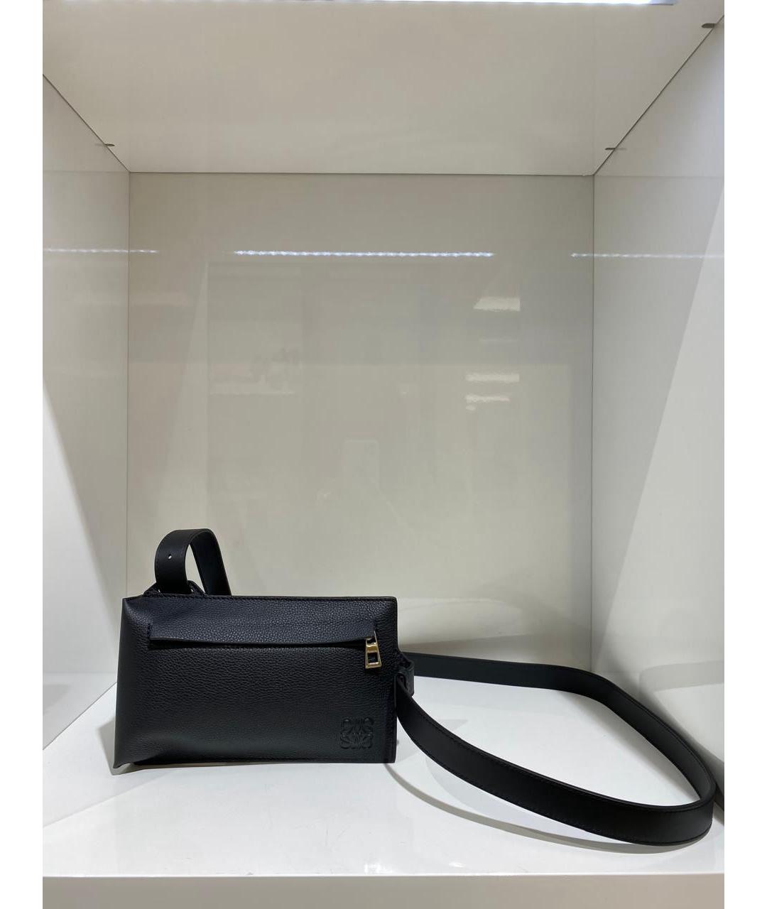 LOEWE Черная сумка через плечо, фото 2