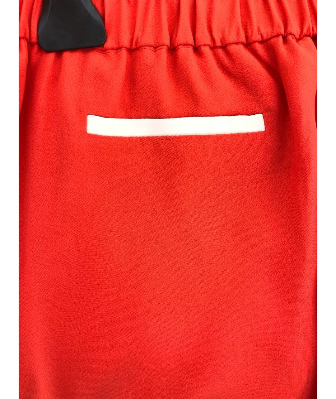 PANICALE Коралловые ацетатные прямые брюки, фото 3