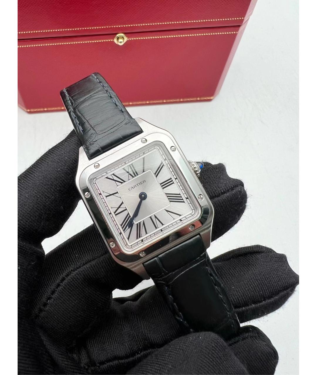 CARTIER Белые часы, фото 2