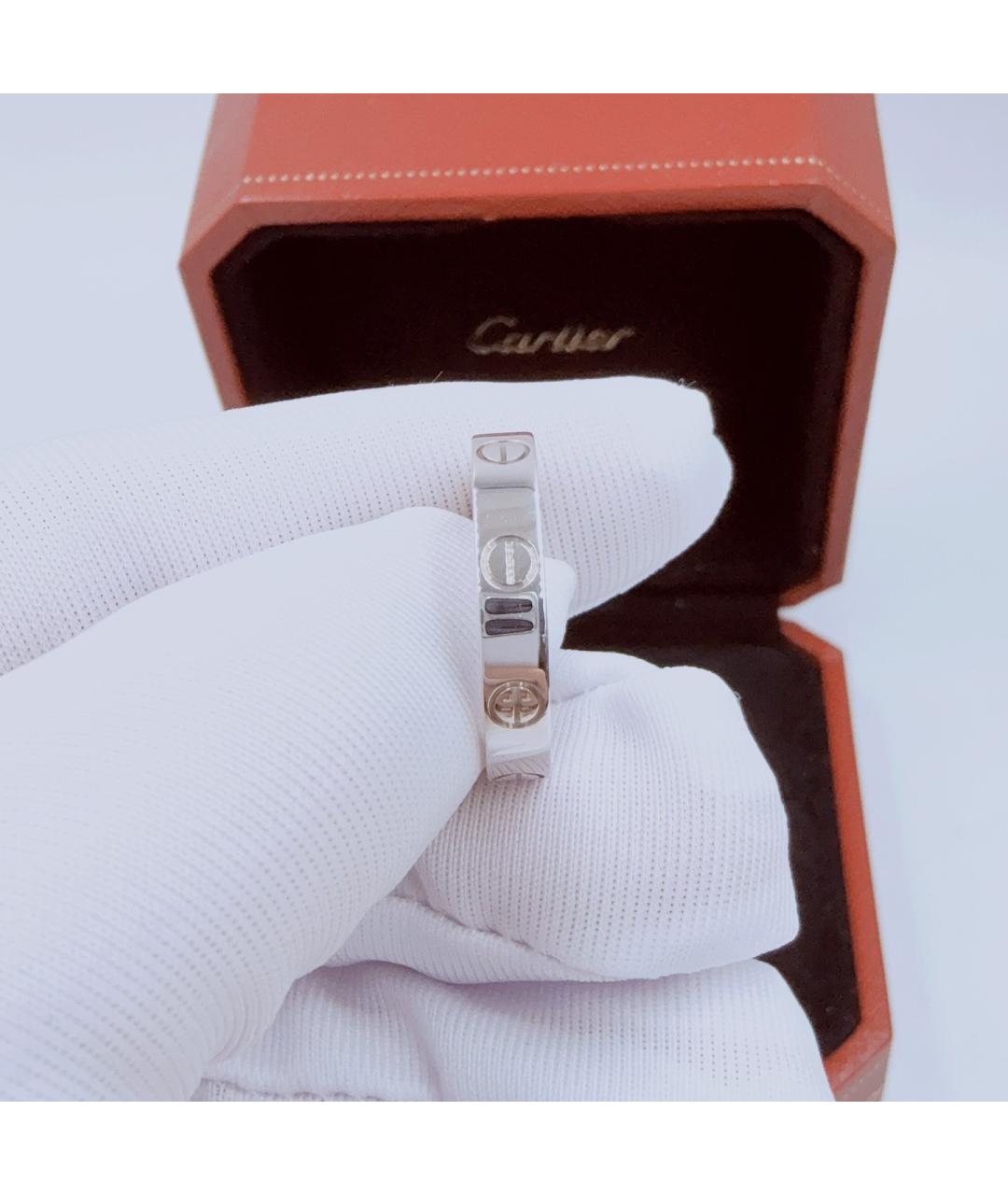 CARTIER Белое кольцо из белого золота, фото 3