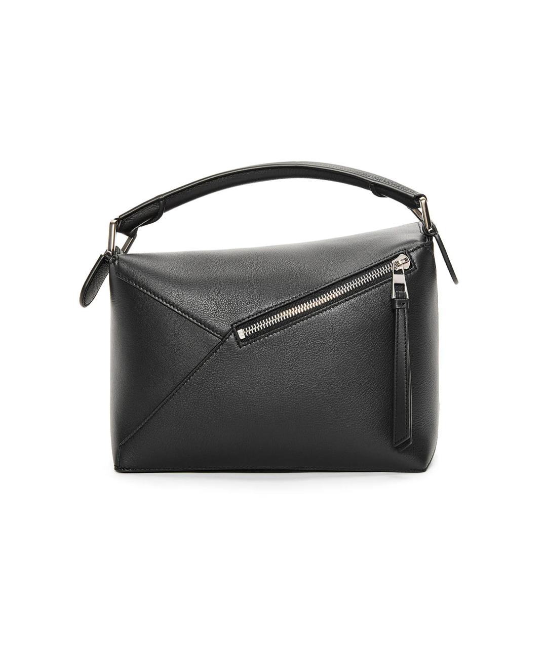 LOEWE Черная кожаная сумка через плечо, фото 5