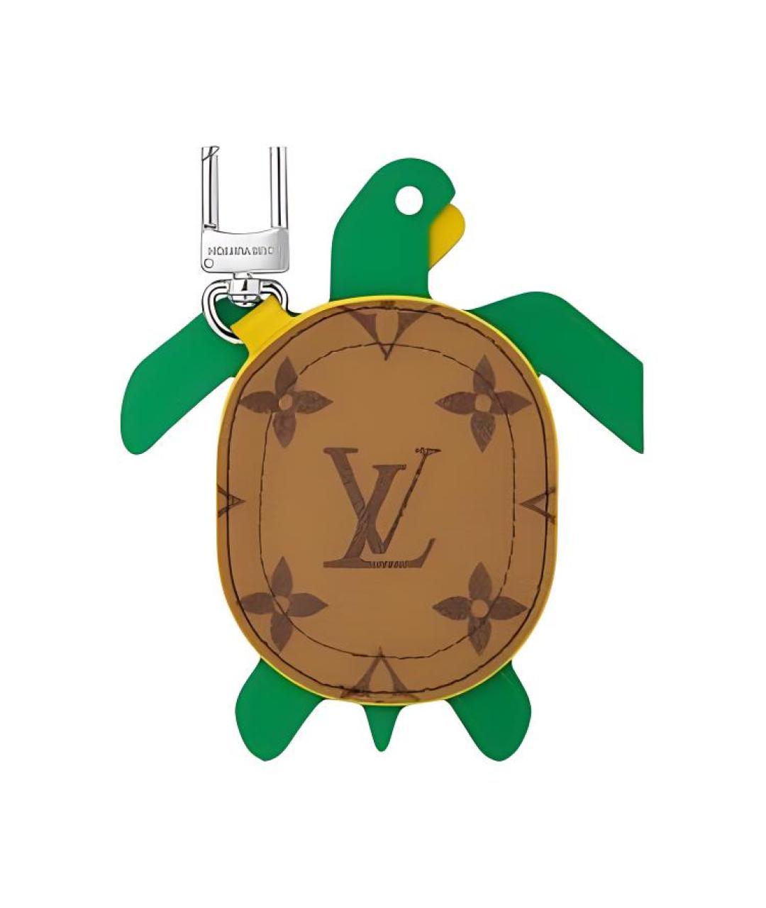 LOUIS VUITTON Зеленый кошелек, фото 2