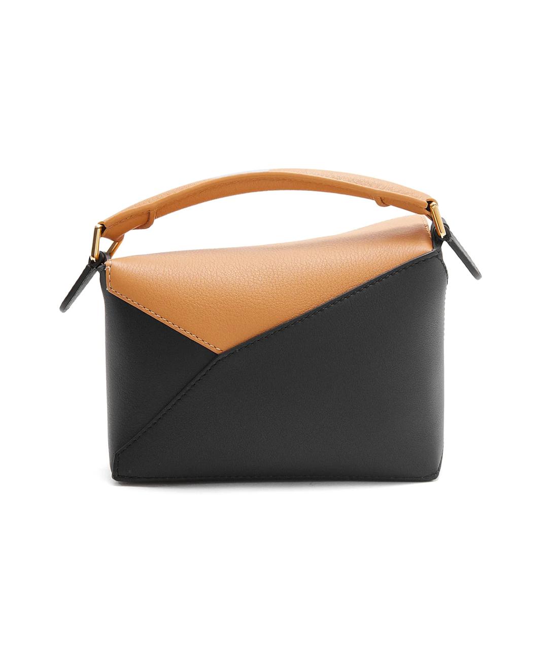 LOEWE Черная кожаная сумка через плечо, фото 5