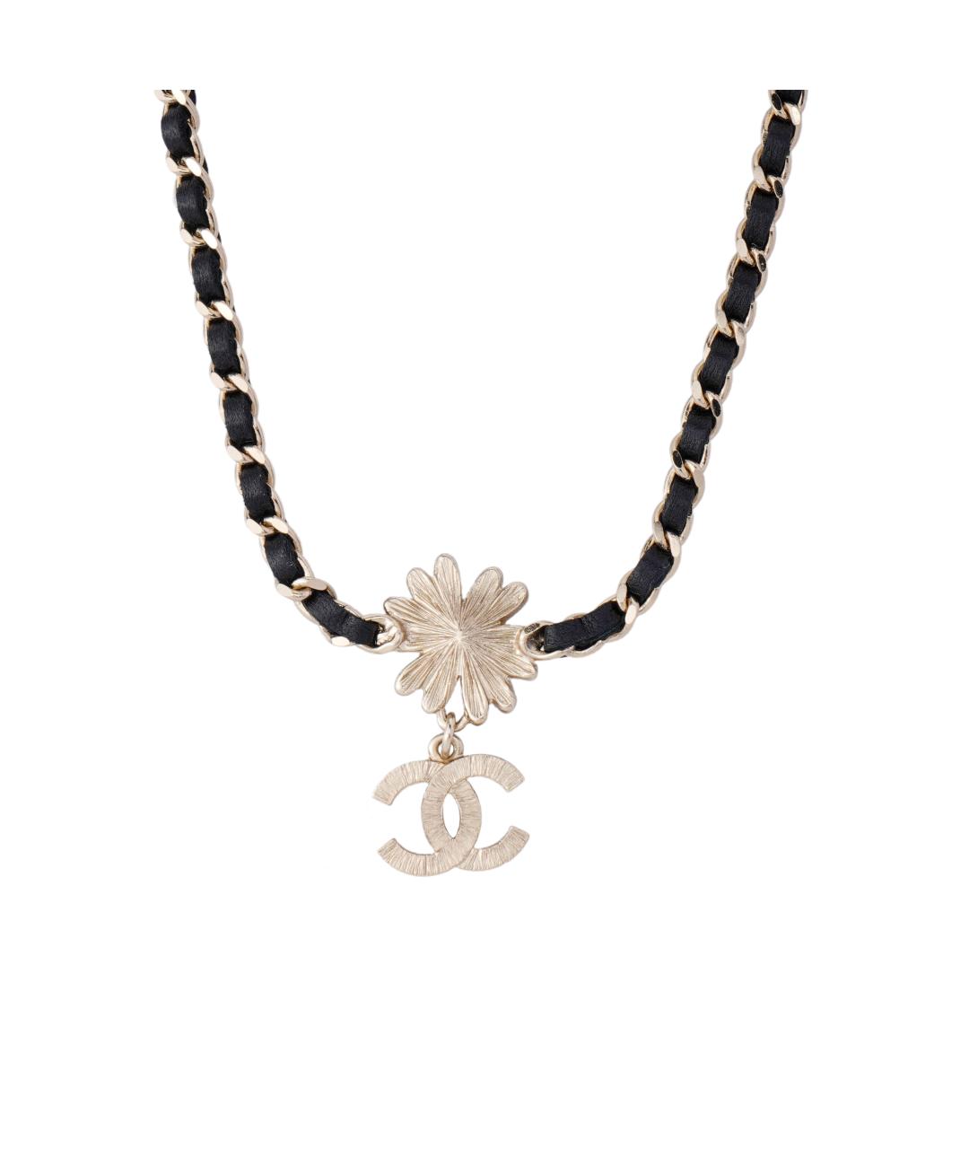 CHANEL Серебряная металлическая цепочка, фото 5
