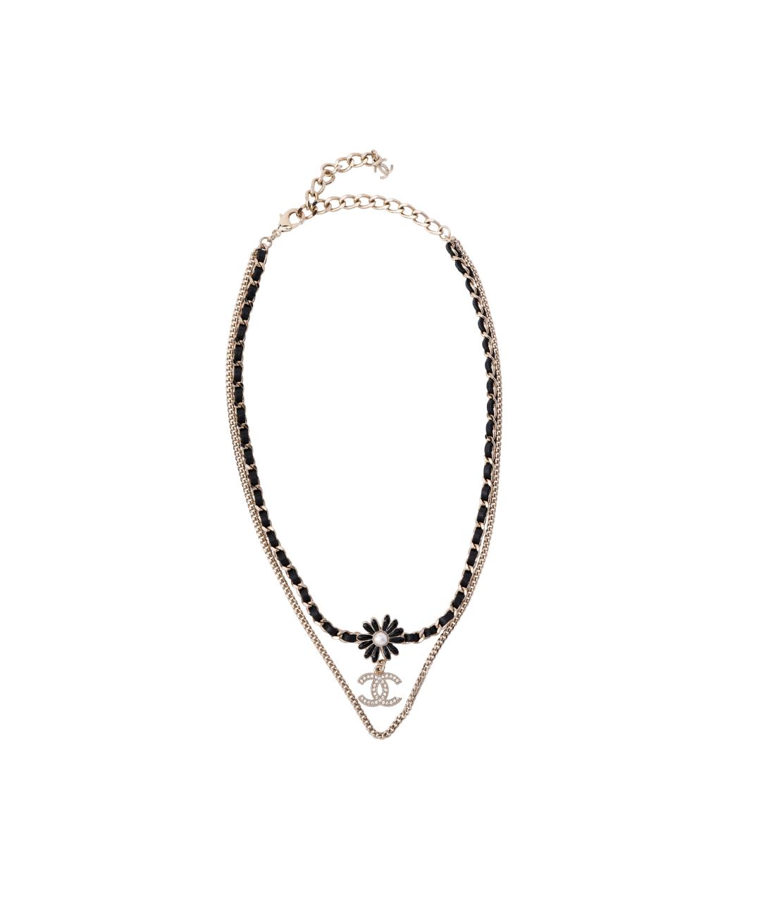 CHANEL Серебряная металлическая цепочка, фото 4