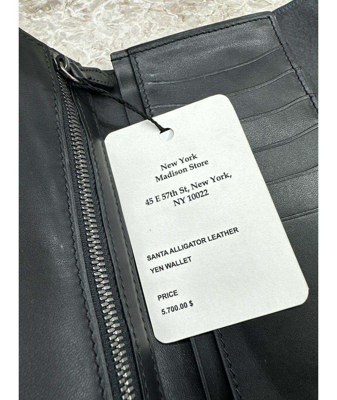 BERLUTI Коричневый кошелек из экзотической кожи, фото 4