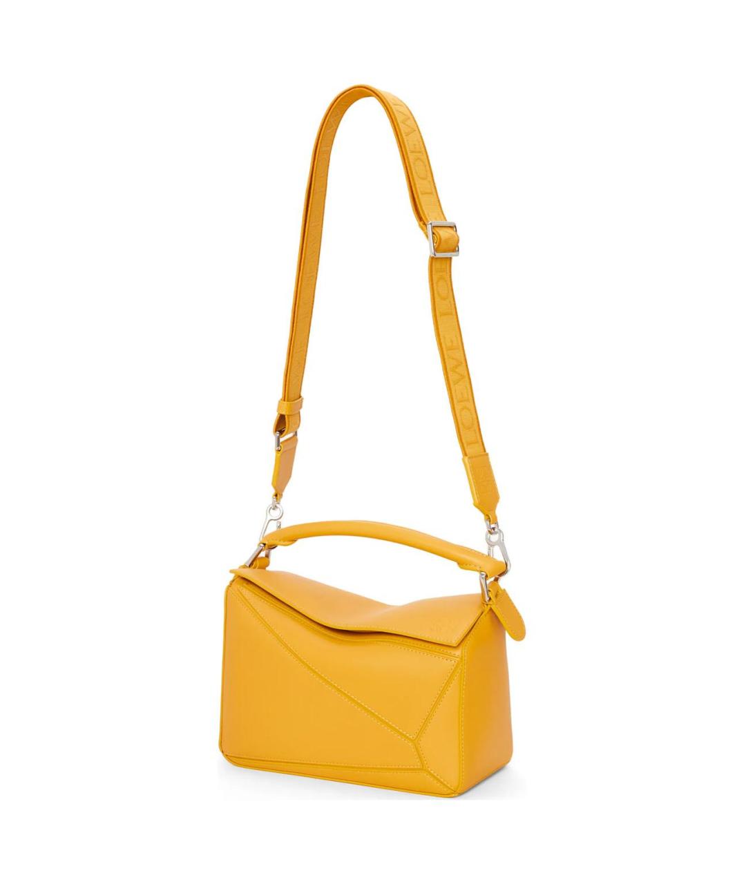 LOEWE Оранжевая кожаная сумка через плечо, фото 2