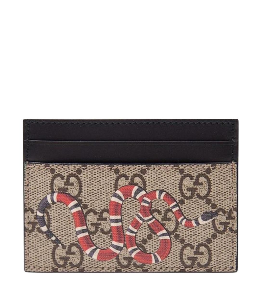 GUCCI Коричневый кардхолдер, фото 1