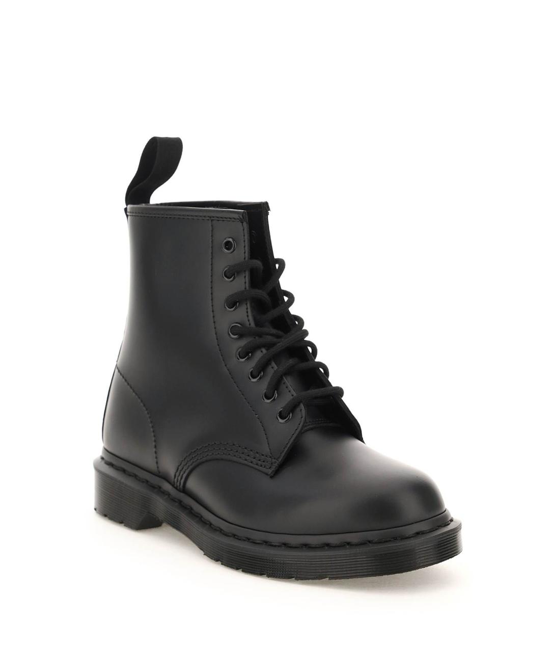 DR. MARTENS Черные кожаные ботинки, фото 5