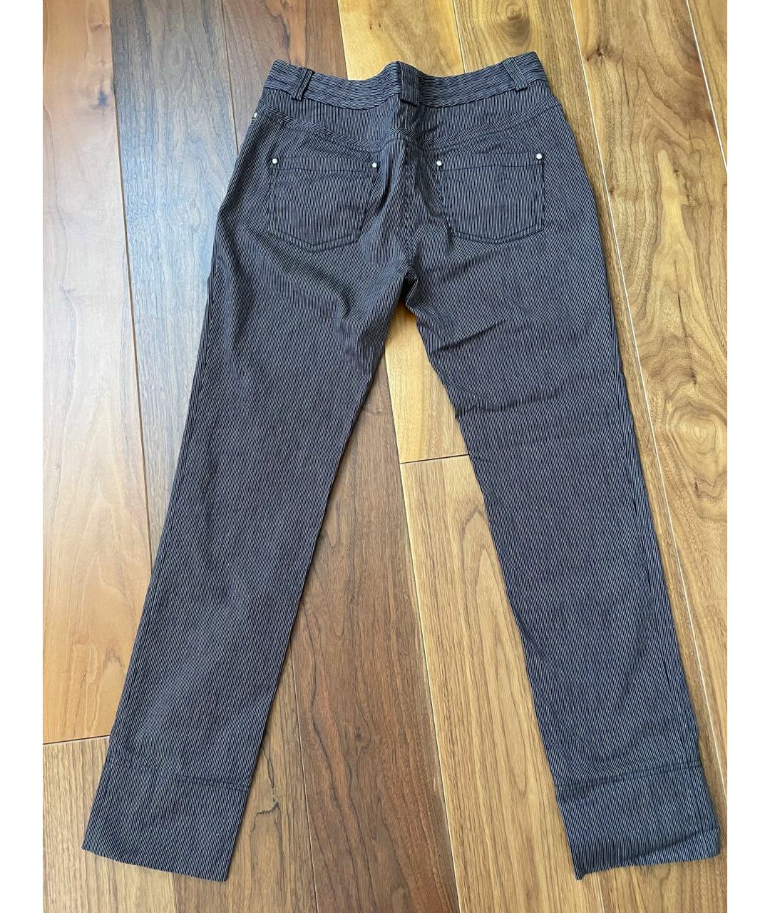 KENZO Хлопко-эластановые брюки узкие, фото 3