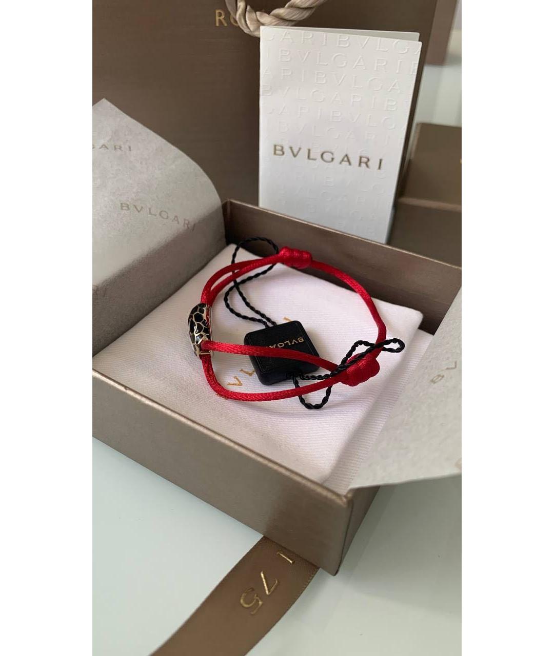 BVLGARI Красный браслет, фото 3