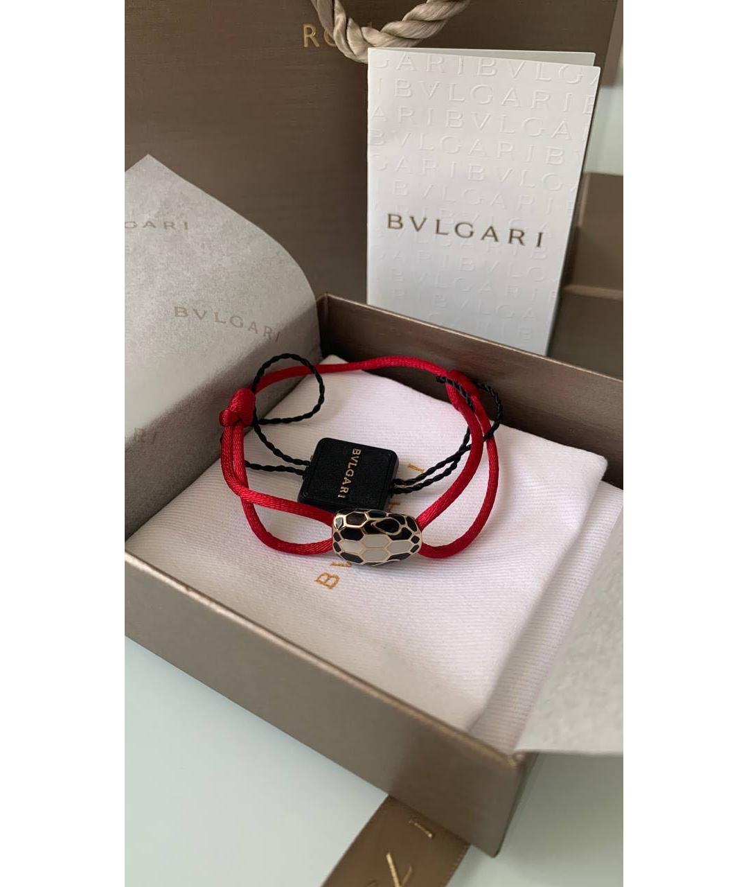 BVLGARI Красный браслет, фото 4