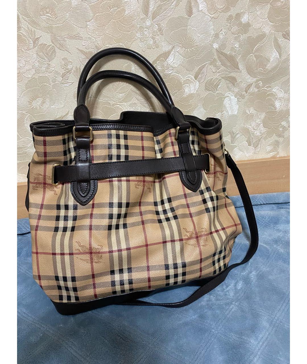 BURBERRY Мульти кожаная сумка через плечо, фото 3