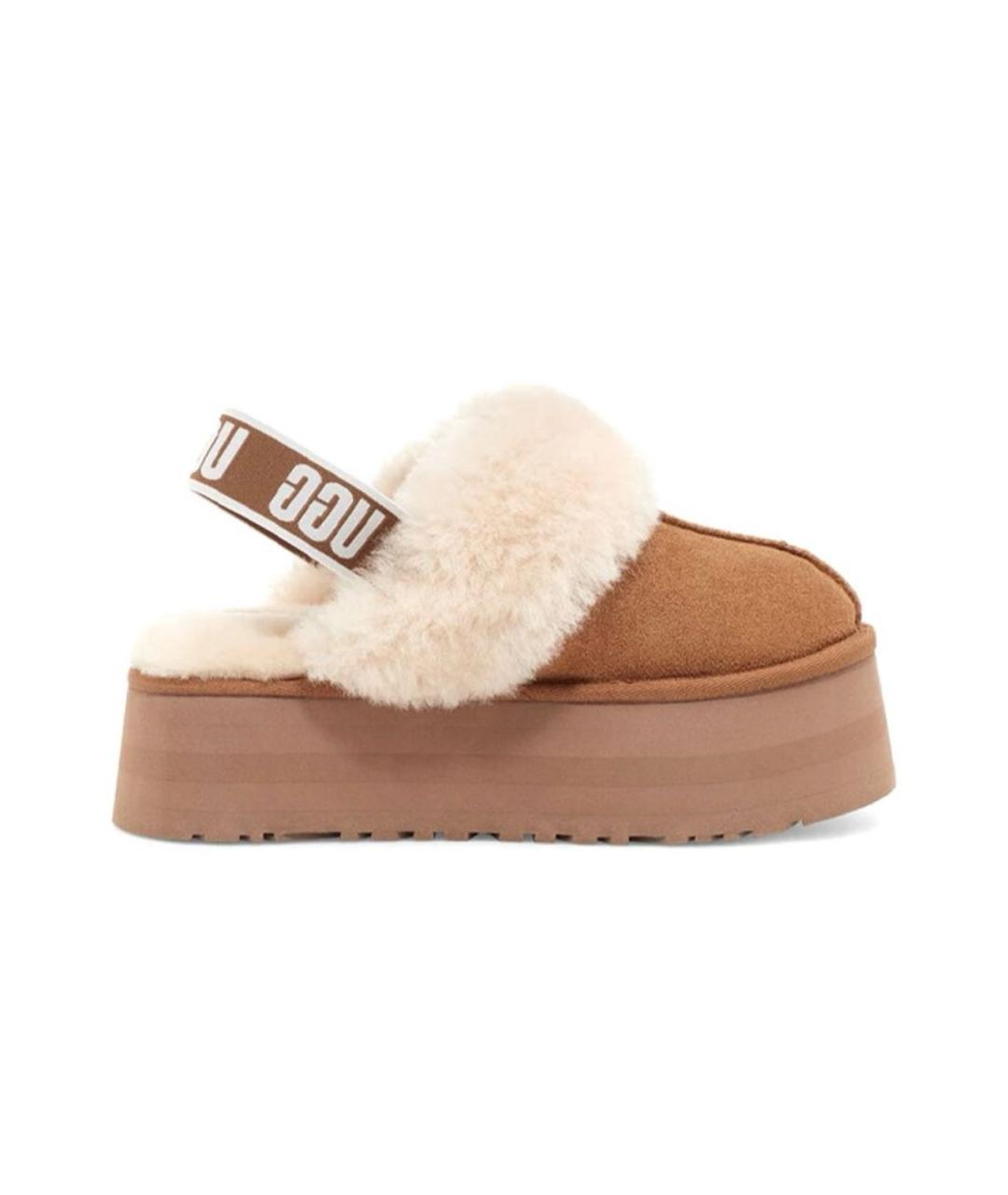 UGG AUSTRALIA Коричневые замшевые мюли, фото 1