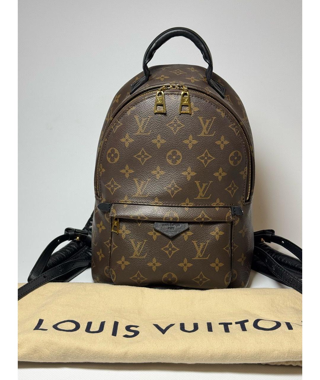 LOUIS VUITTON Коричневый рюкзак, фото 7