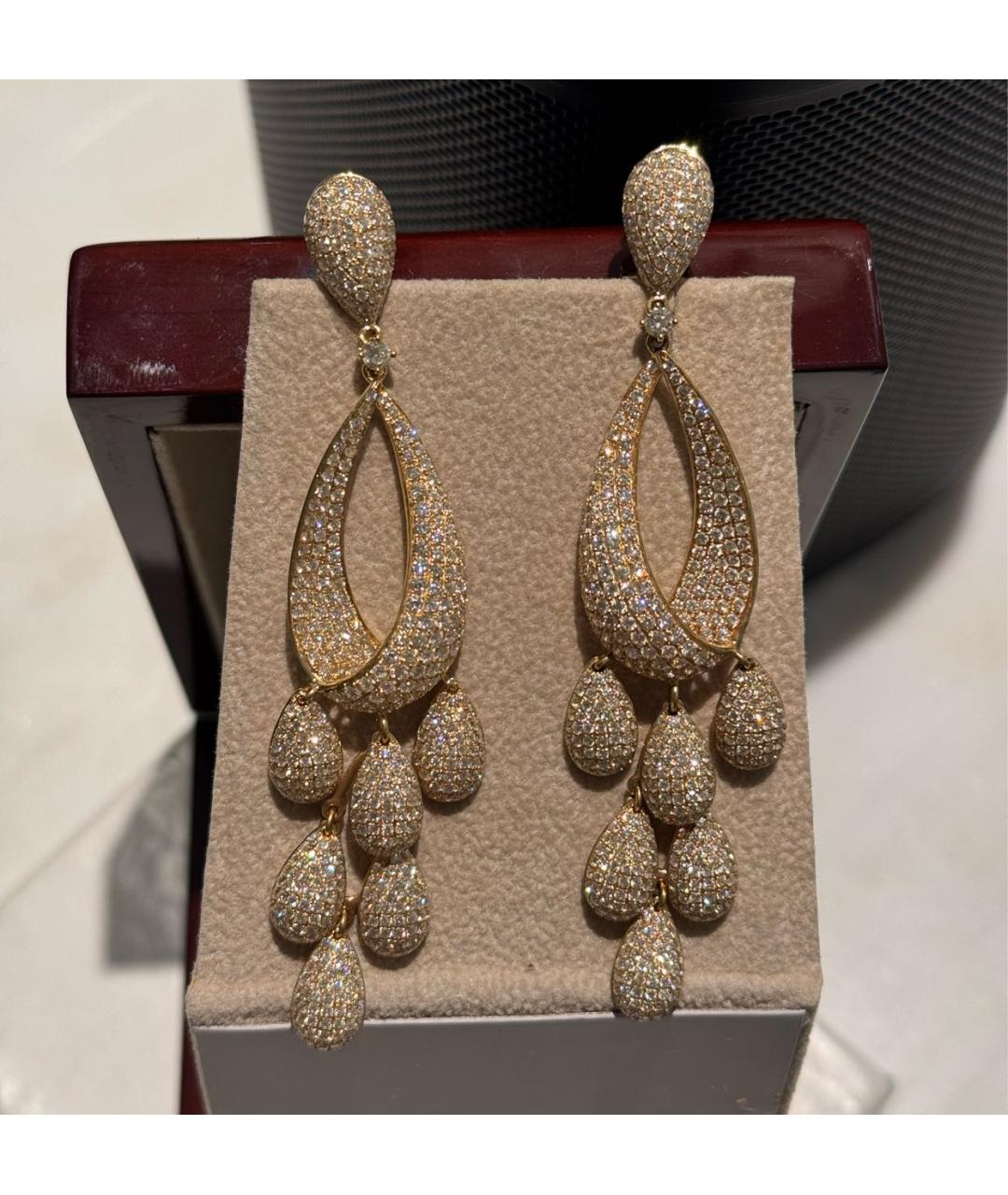 CARTIER Золотые серьги из желтого золота, фото 2