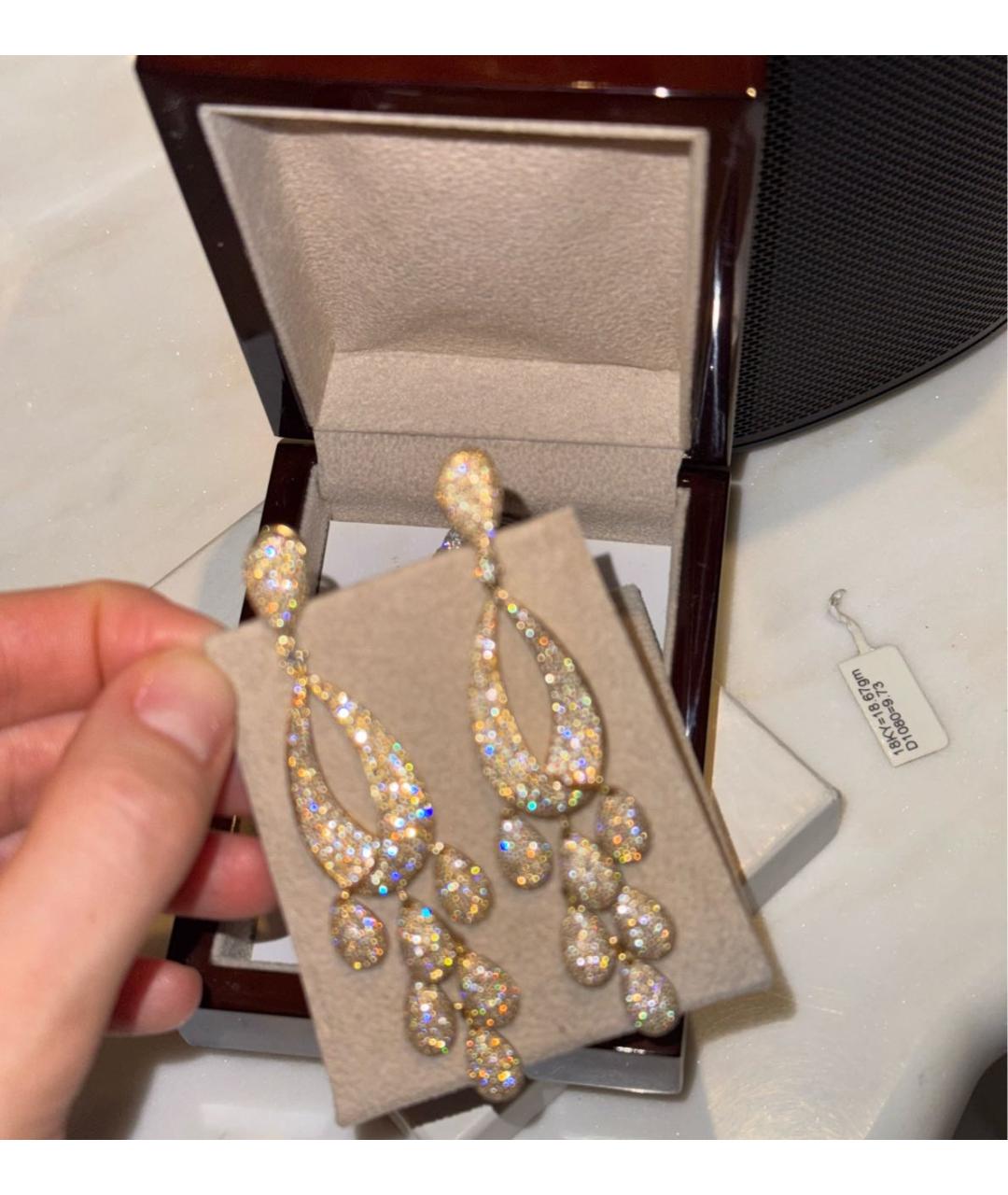 CARTIER Золотые серьги из желтого золота, фото 5