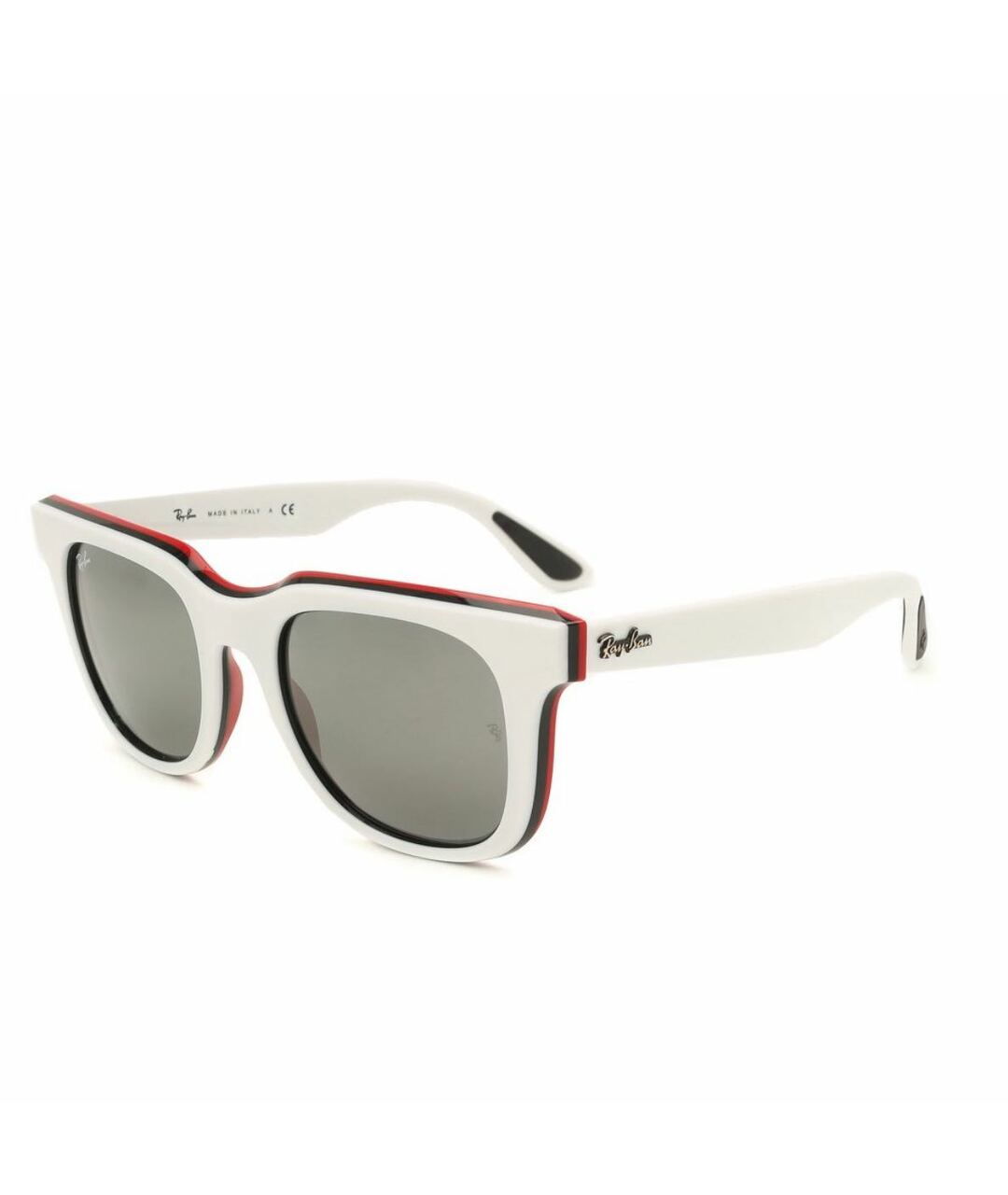 RAY BAN Белые солнцезащитные очки, фото 4