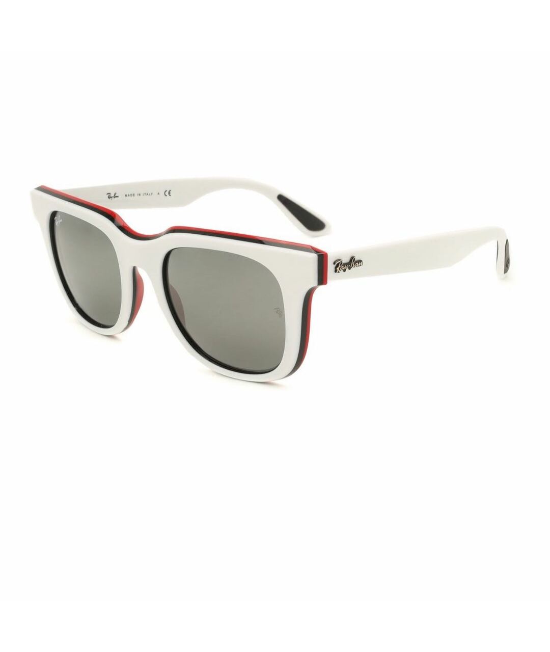 RAY BAN Белые солнцезащитные очки, фото 1