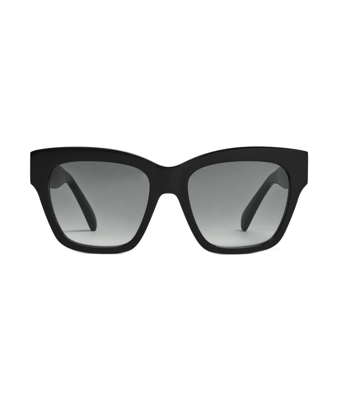 CELINE Черные металлические солнцезащитные очки, фото 2