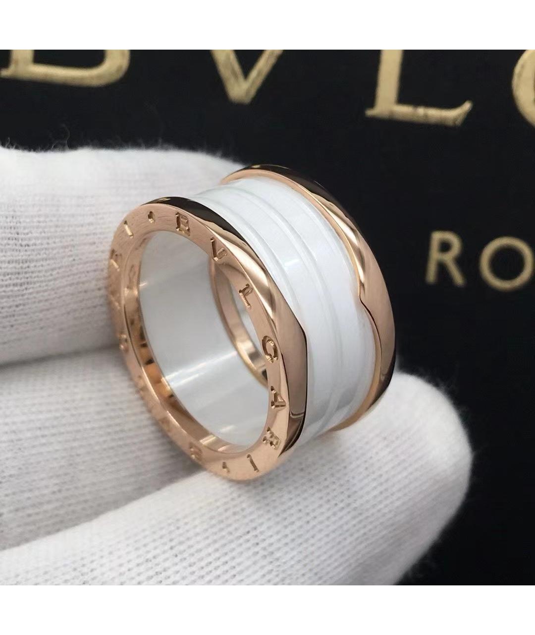 BVLGARI Золотое кольцо из розового золота, фото 5