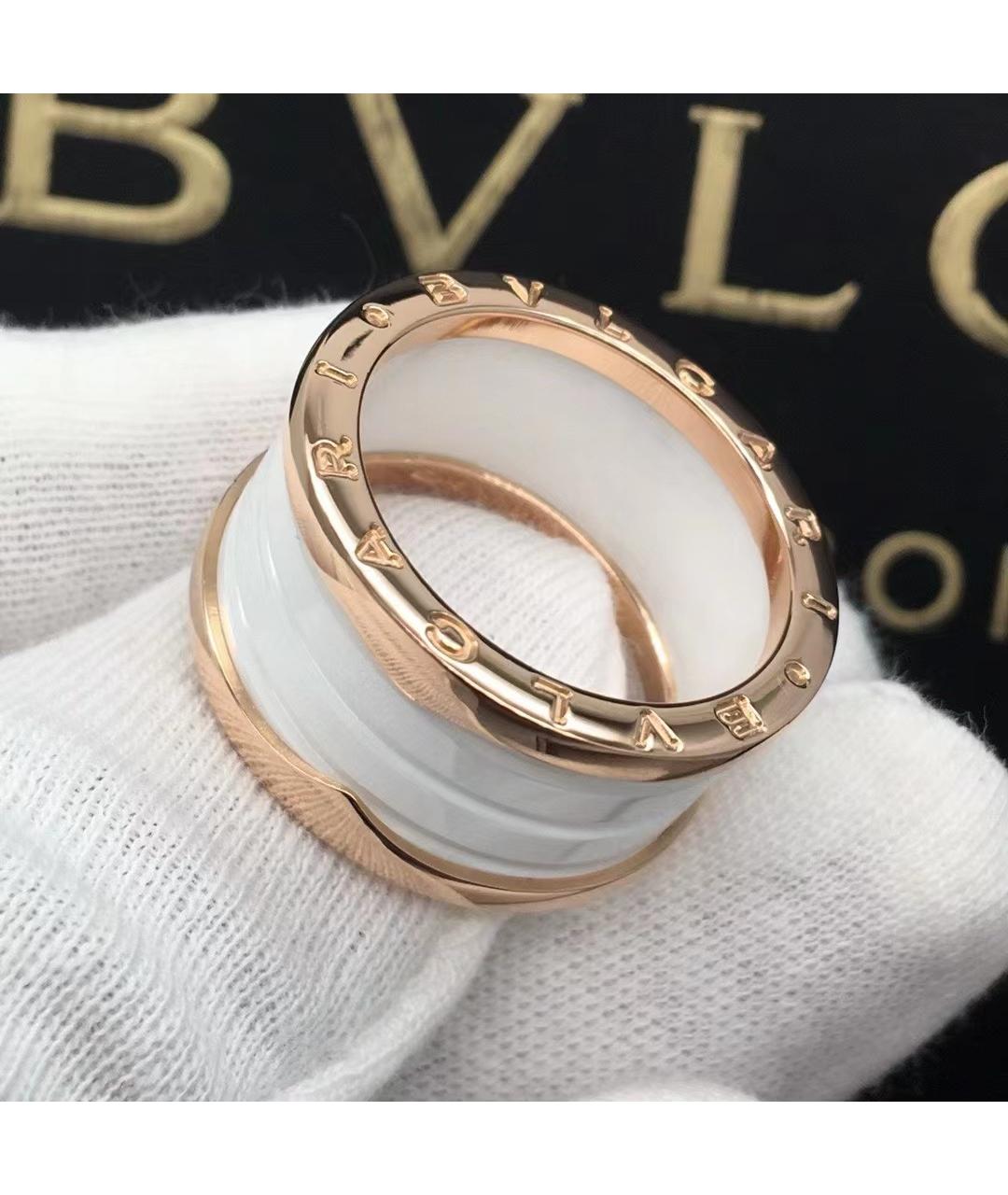 BVLGARI Золотое кольцо из розового золота, фото 6