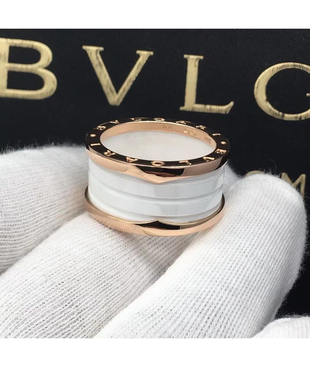 BVLGARI Золотое кольцо из розового золота, фото 8