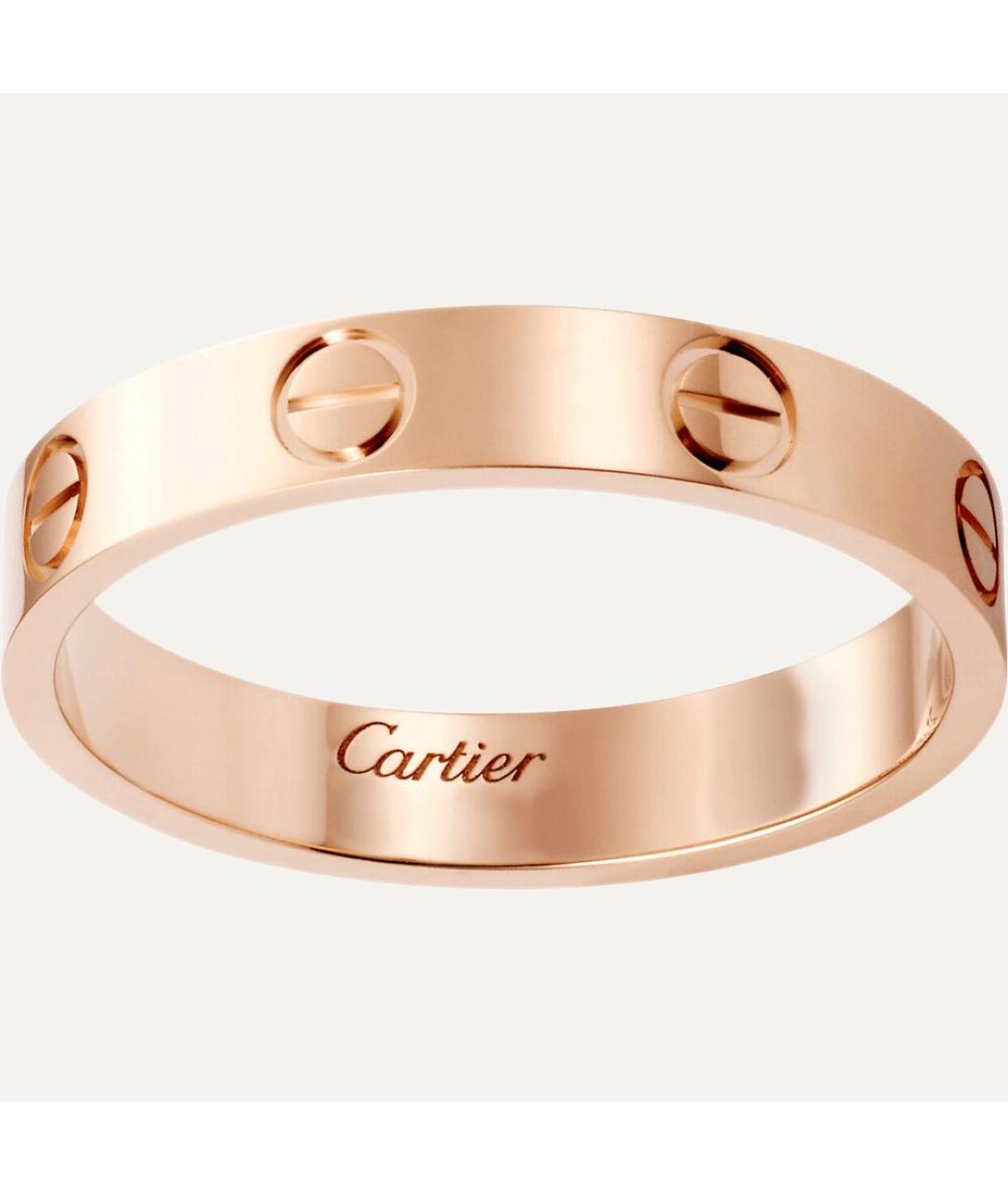 CARTIER Золотое кольцо из розового золота, фото 5