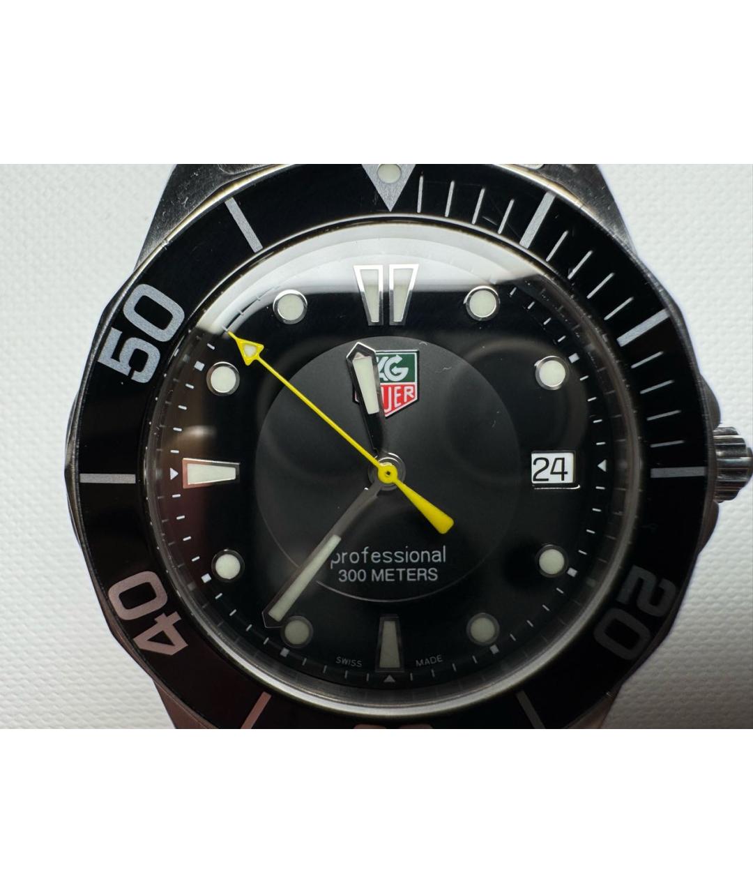 TAG HEUER Серебряные стальные часы, фото 5