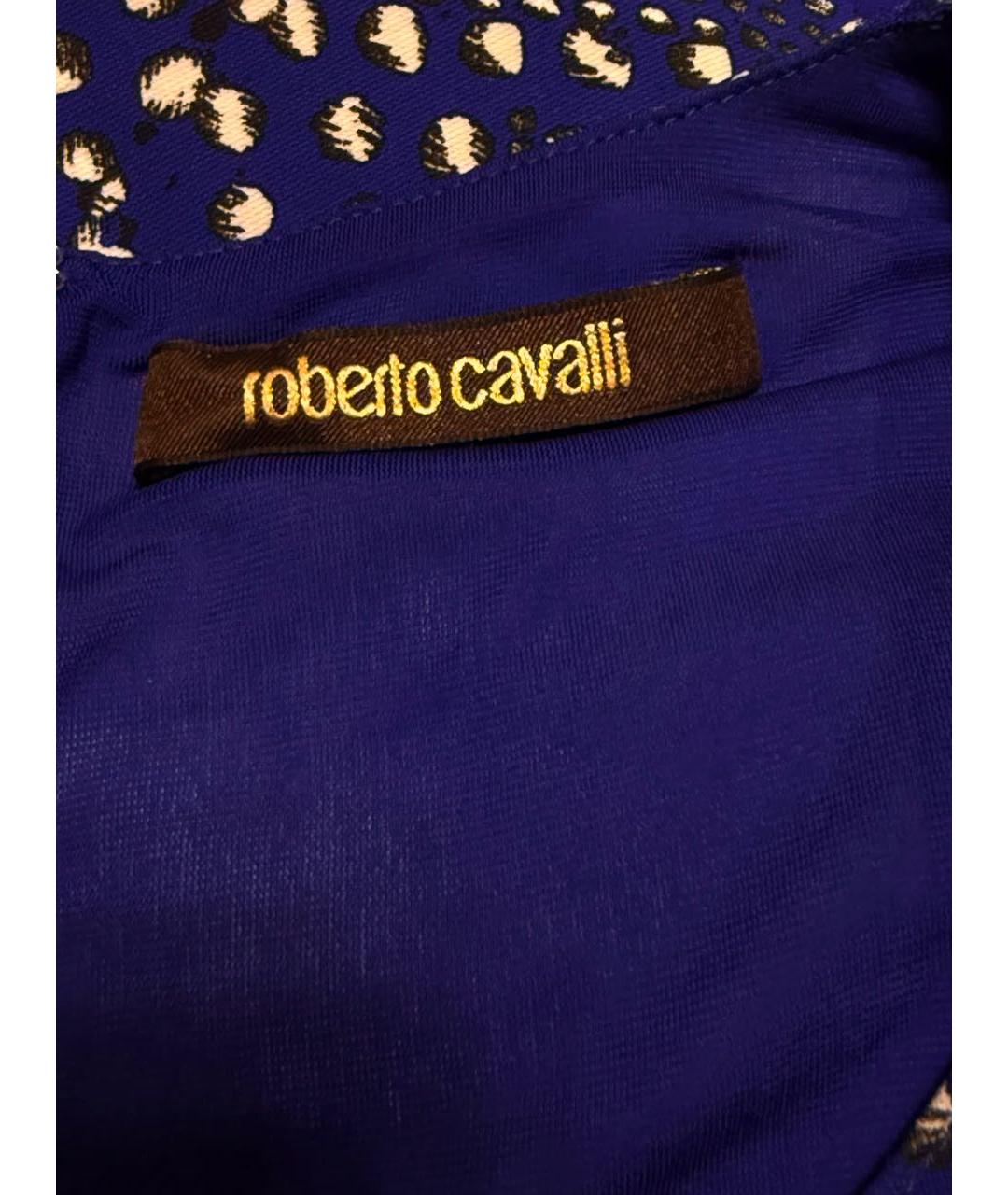 ROBERTO CAVALLI Мульти вискозное повседневное платье, фото 2