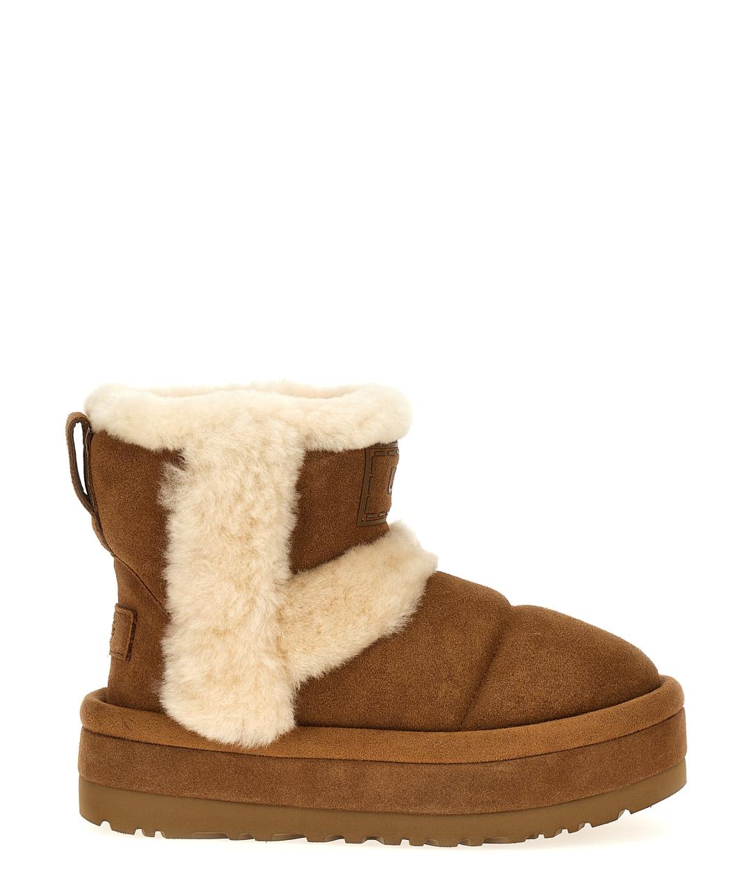 UGG AUSTRALIA Коричневые замшевые ботинки, фото 1