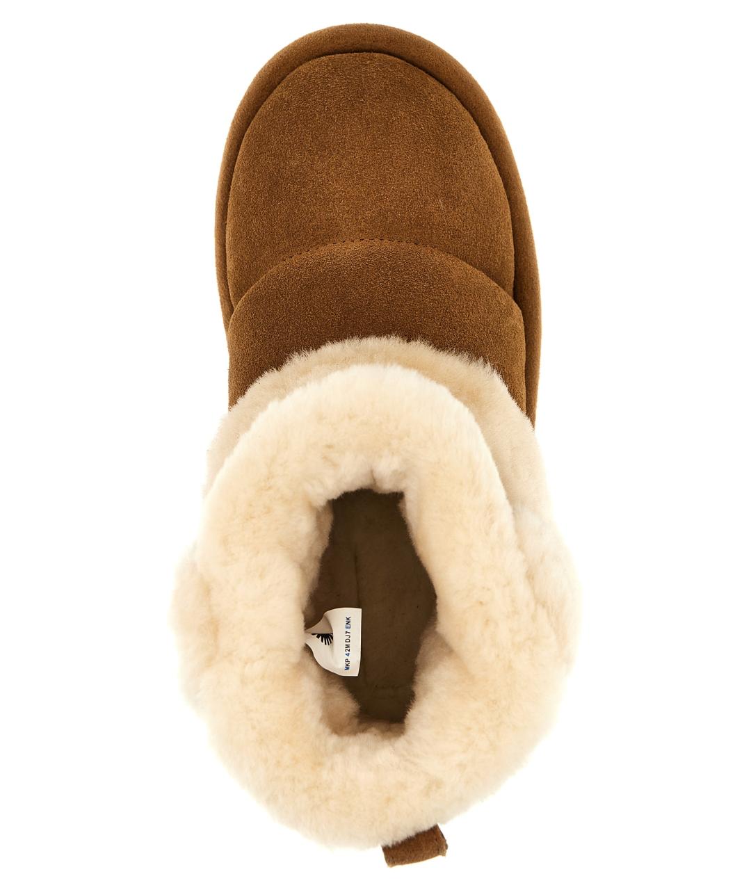 UGG AUSTRALIA Коричневые замшевые ботинки, фото 4