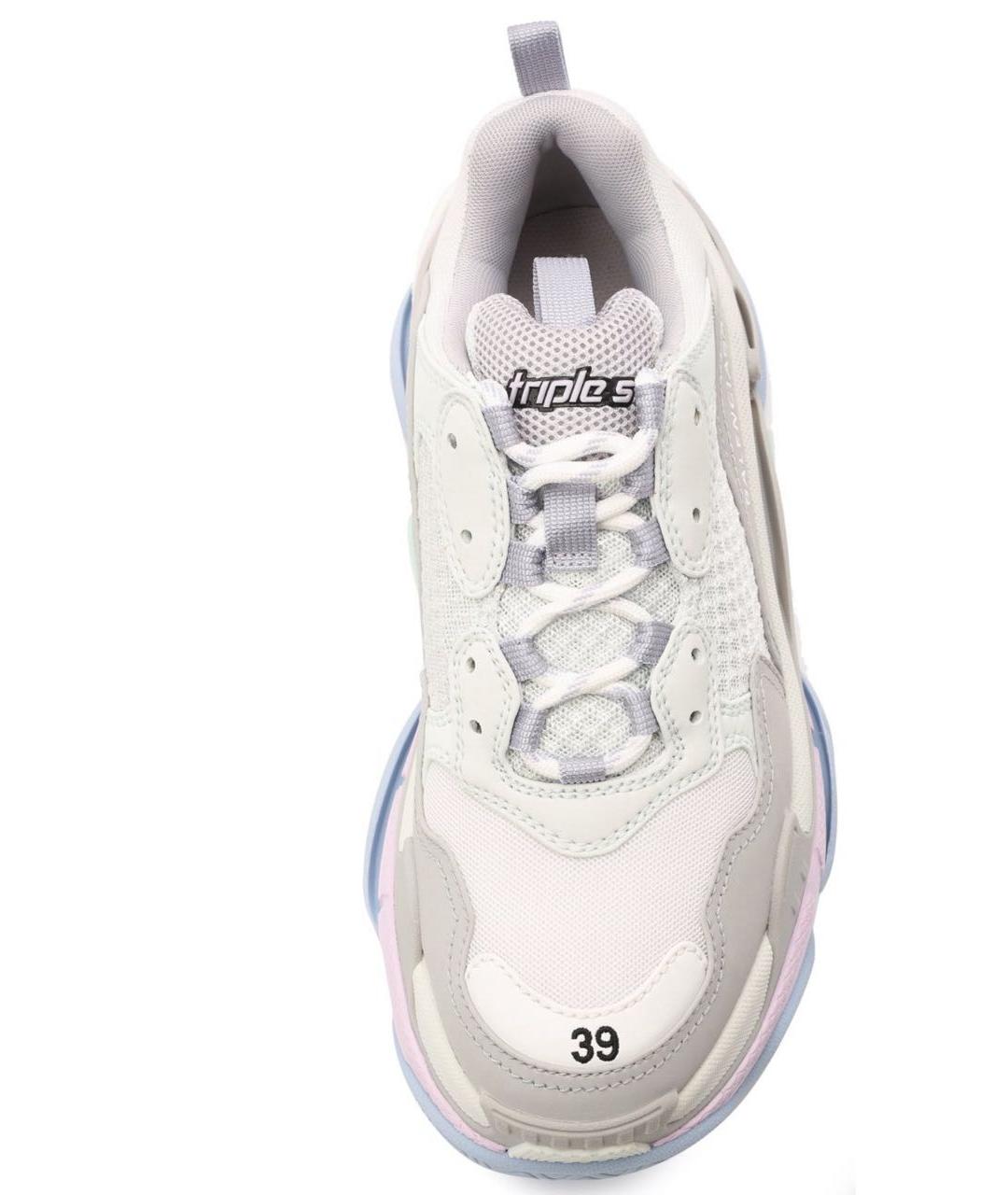 BALENCIAGA Серые кроссовки, фото 3
