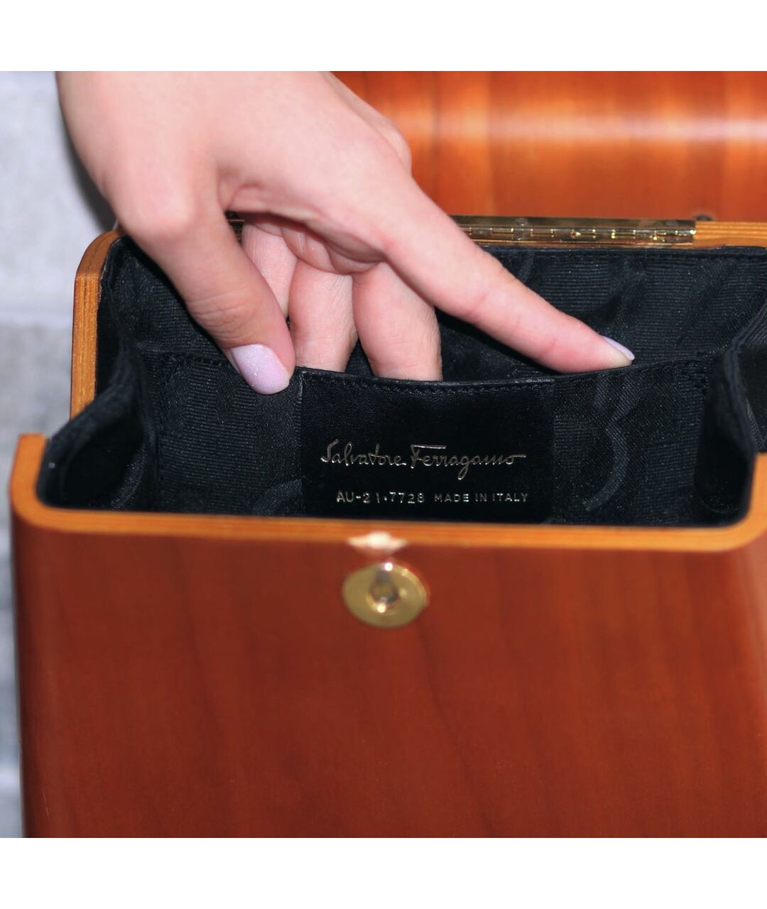 FERRAGAMO Коричневая сумка тоут, фото 4