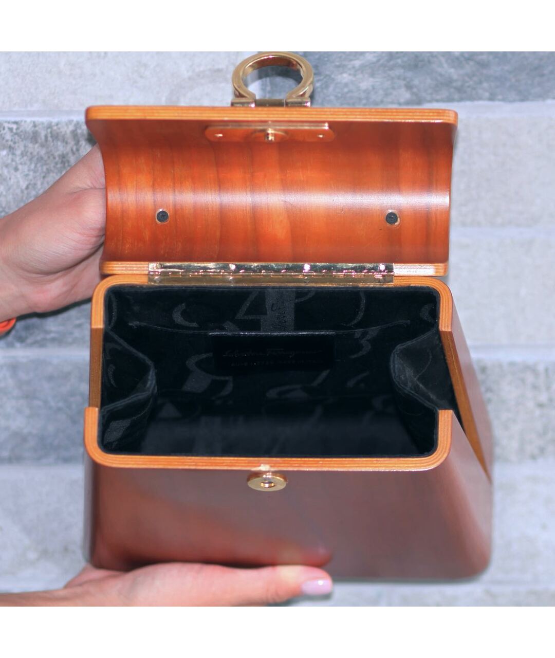 FERRAGAMO Коричневая сумка тоут, фото 6