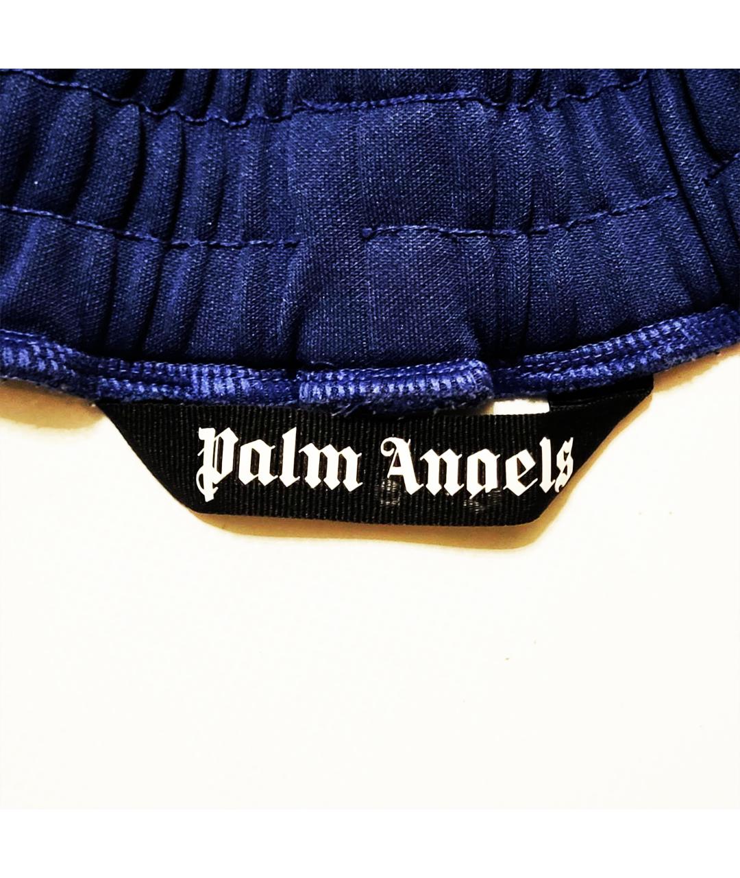 PALM ANGELS Фиолетовые полиэстеровые повседневные брюки, фото 3