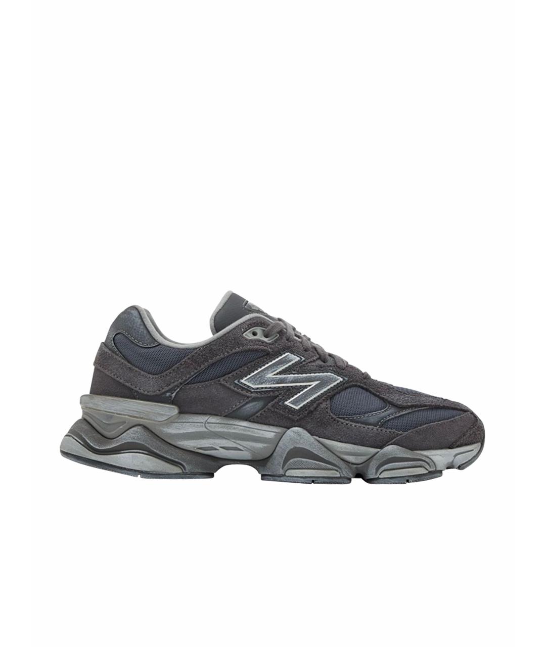 NEW BALANCE Антрацитовые замшевые кроссовки, фото 1