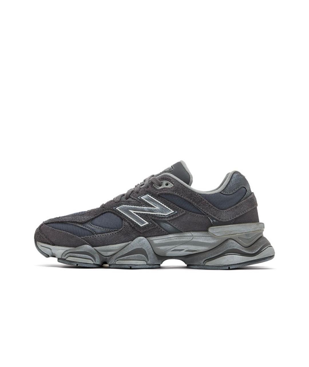 NEW BALANCE Антрацитовые замшевые кроссовки, фото 8