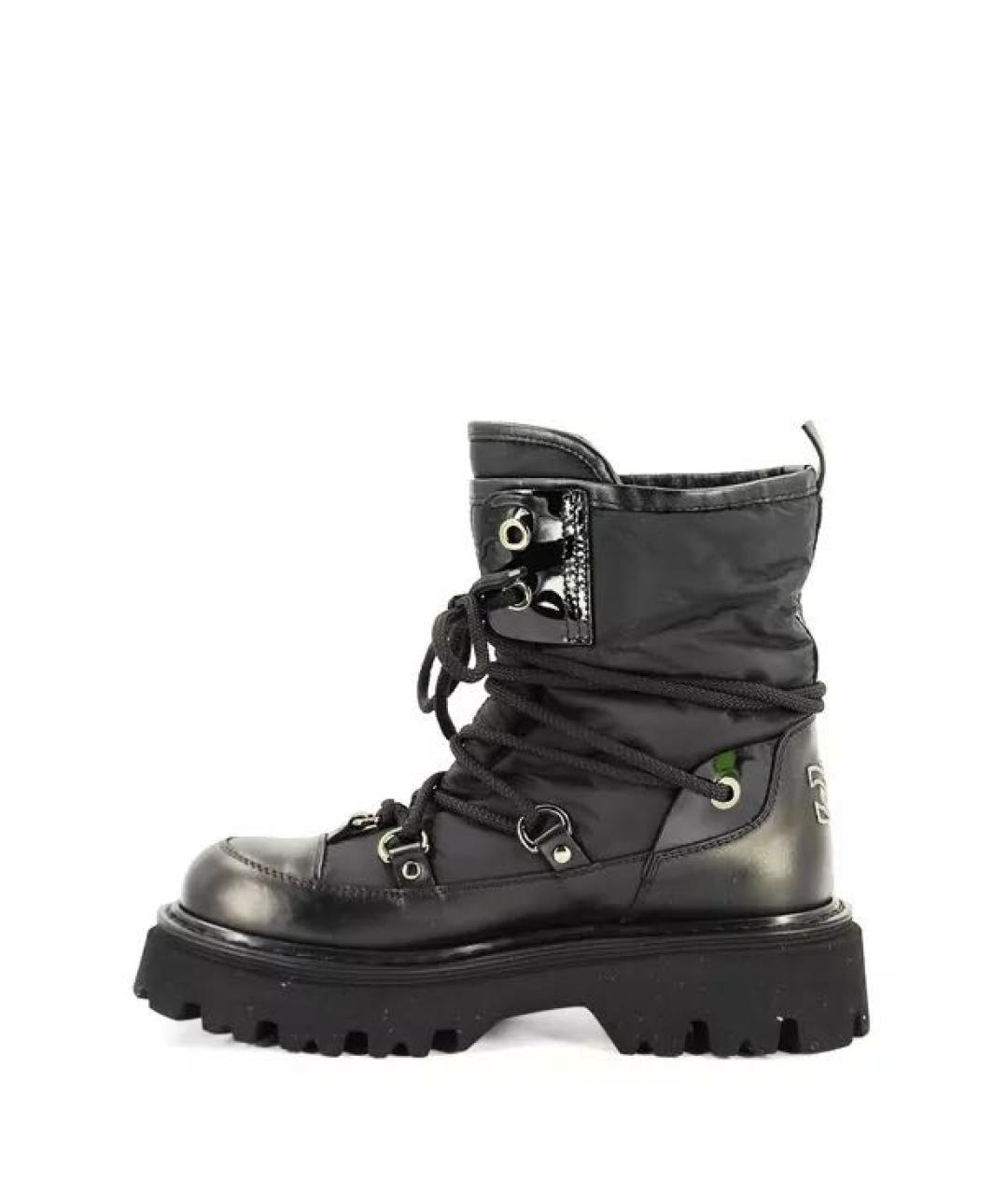 CASADEI Черные кожаные ботинки, фото 3