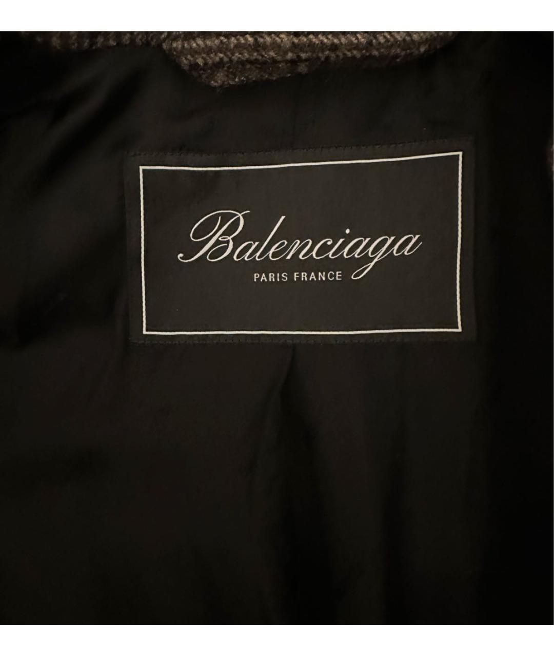 BALENCIAGA Шерстяное пальто, фото 3