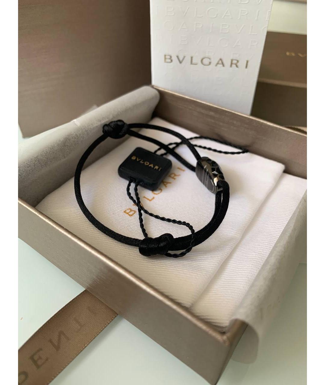 BVLGARI Черный браслет, фото 2