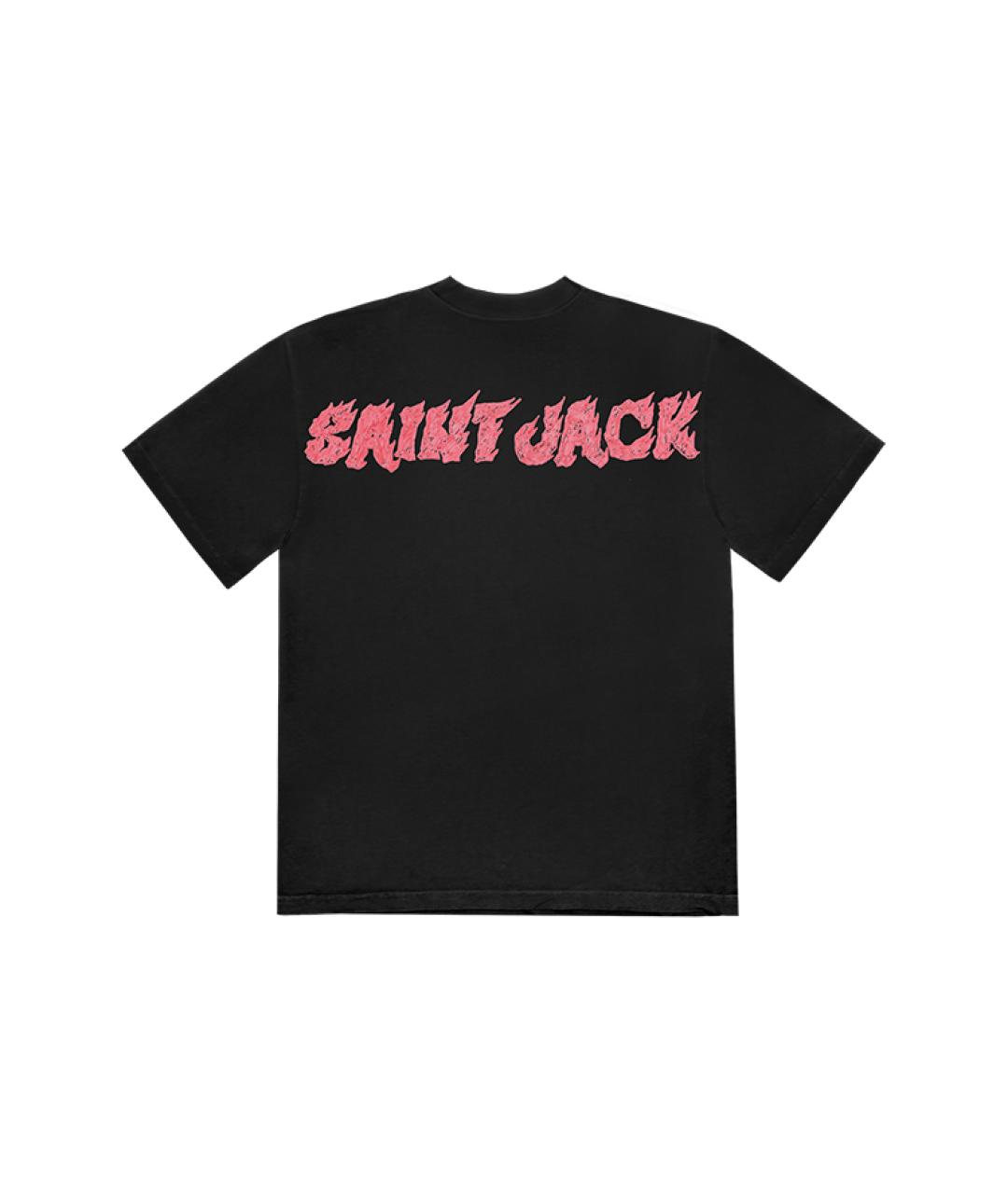 CACTUS JACK BY TRAVIS SCOTT Черная футболка, фото 2